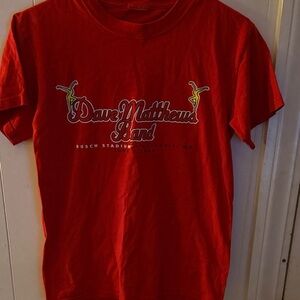 Red kids Dave Matthew’s Band Tour T-shirt